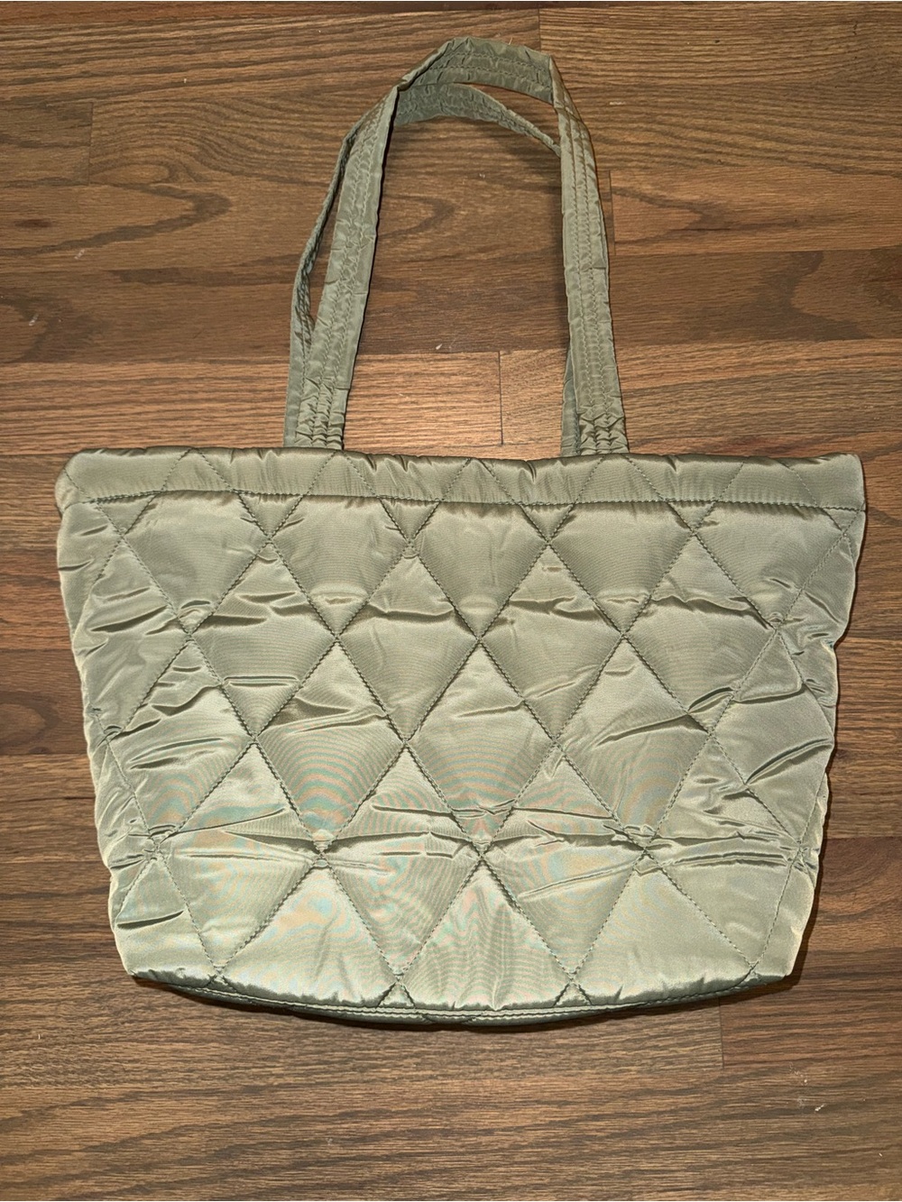 Vera Bradley Quilted Tote Bag - Sage Green